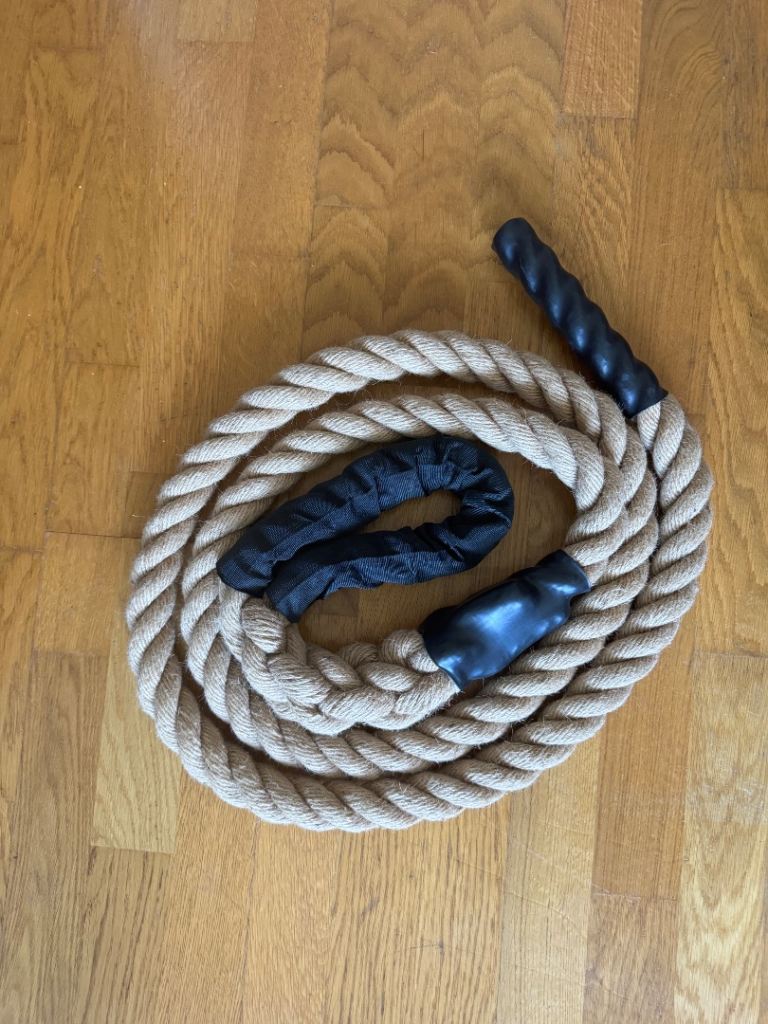 Gym climbing rope 