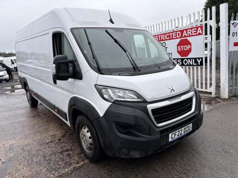 2022 Peugeot Boxer 2.2 BlueHDi H2 Professional Van 140ps PANEL VAN DIESEL Manual