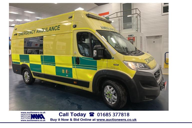2017 Fiat Ducato 3.0 MULTIJET POWER 180PS AMBULANCE / CAMPER ------------------------------- NA D...
