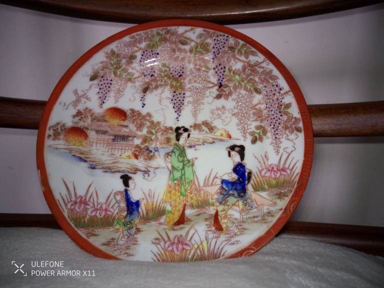 Oriental designer plate 