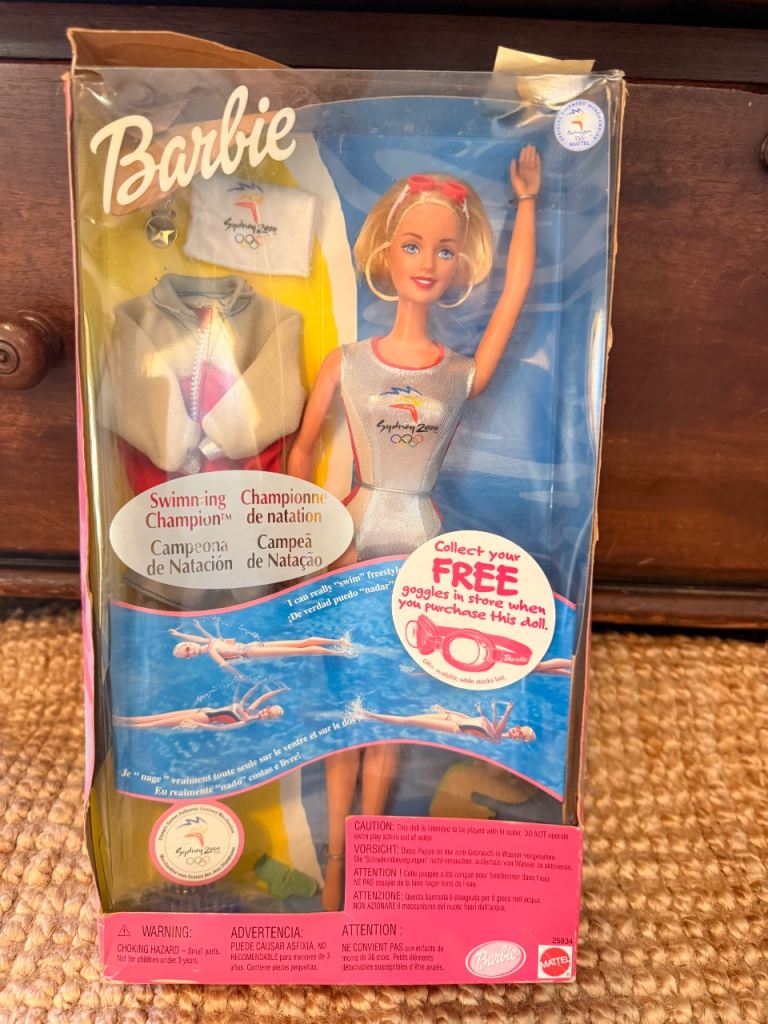 Barbie Sydney 2000 Olympics Swim Champion