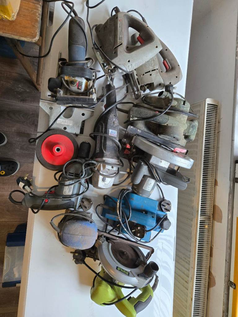Colection of power tools