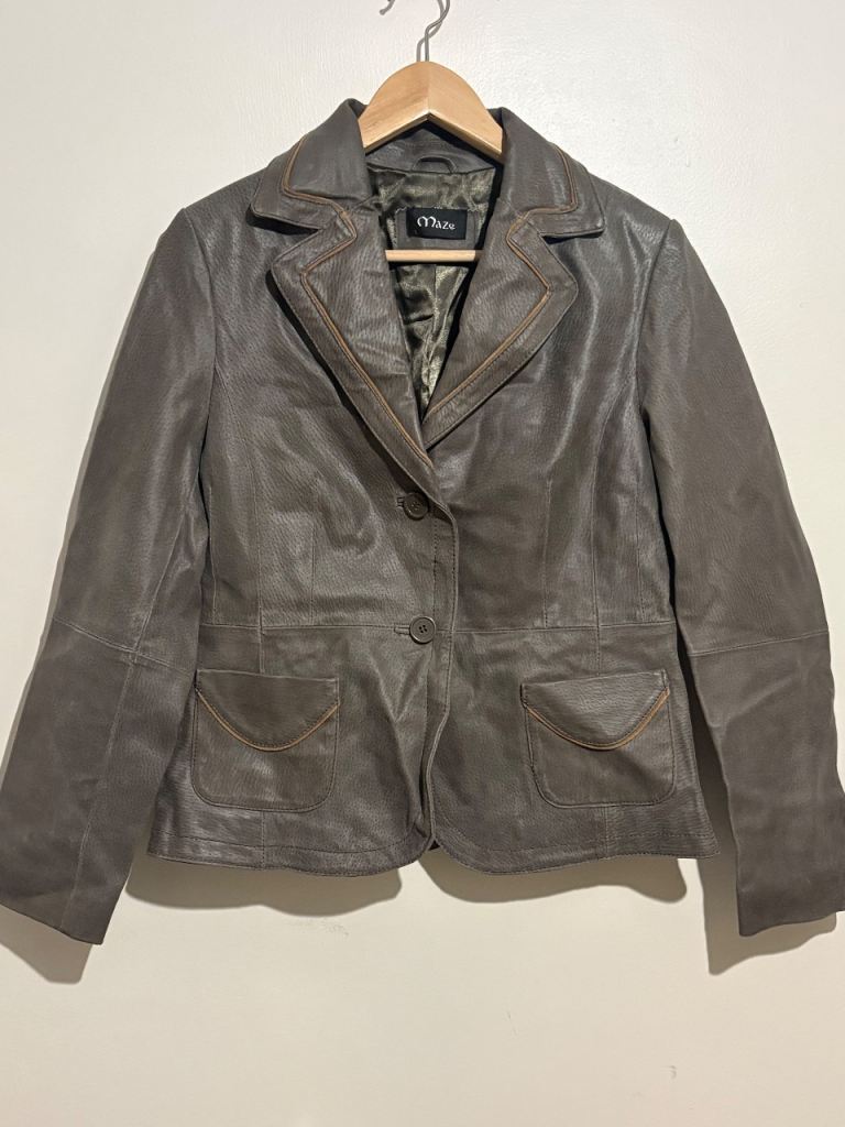 Maze women’s leather jacket 