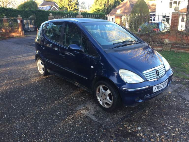 2002 MERCEDES BENZ A CLASS A140L AVANTGARDE 5 DOOR HATCHBACK, LONG MOT