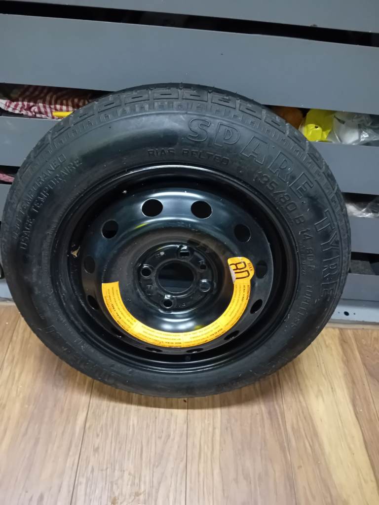 FIAT PUNTO SPACE SAVER SPARE WHEEL 2010