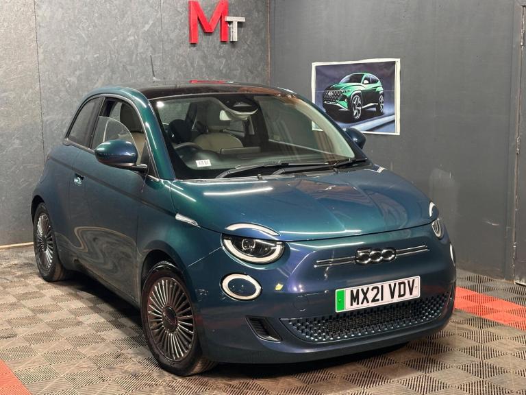 2021 Fiat 500 87kW Icon 42kWh 3dr Auto HATCHBACK ELECTRIC Automatic