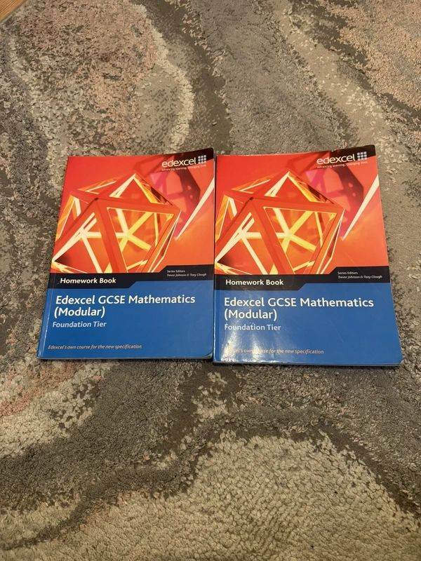 edexcel gcse maths modular homework book – foundation tier exam prep workbook