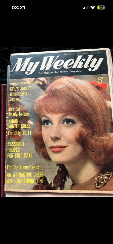 Vintage magazine 