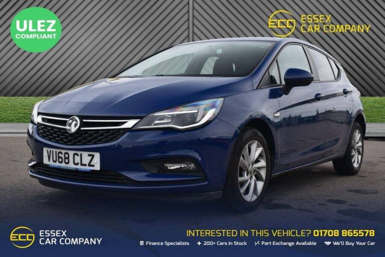 2018 Vauxhall Astra 1.6 CDTi 16V ecoTEC Design 5dr HATCHBACK DIESEL Manual