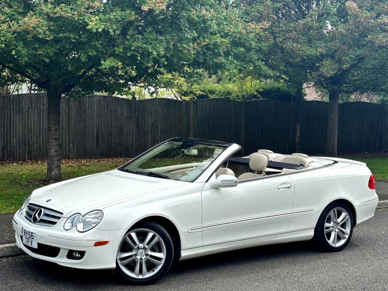 LEFT HAND DRIVE 2007 MERCEDES BENZ CLK350 3.5 PETROL [AUTOMATIC] CONVERTIBLE|LHD