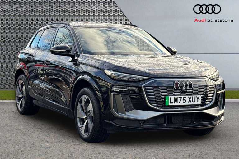 2025 Audi Q6 e-tron 285kW Qtro 100kWh S Line 5dr Auto [Sound+Vision] Estate Electric Automatic