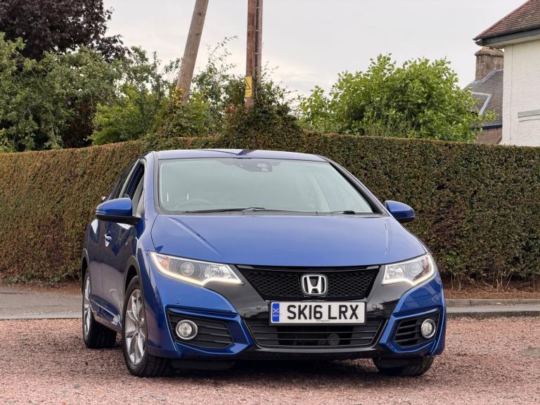 2016 Honda Civic 1.6 i-DTEC SE Plus Hatchback 5dr Diesel Manual Euro 5 (s/s)