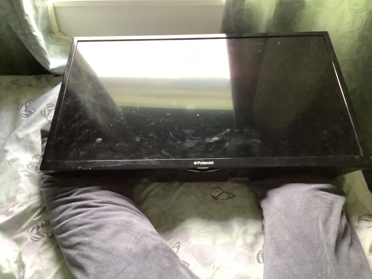 Television and wall bracket