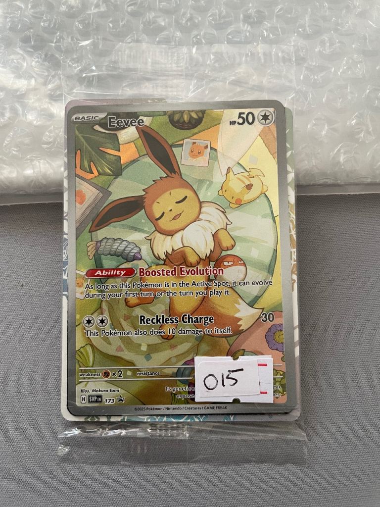 Factory Sealed Eevee Scarlet & Violet Promo SVP173 1/2