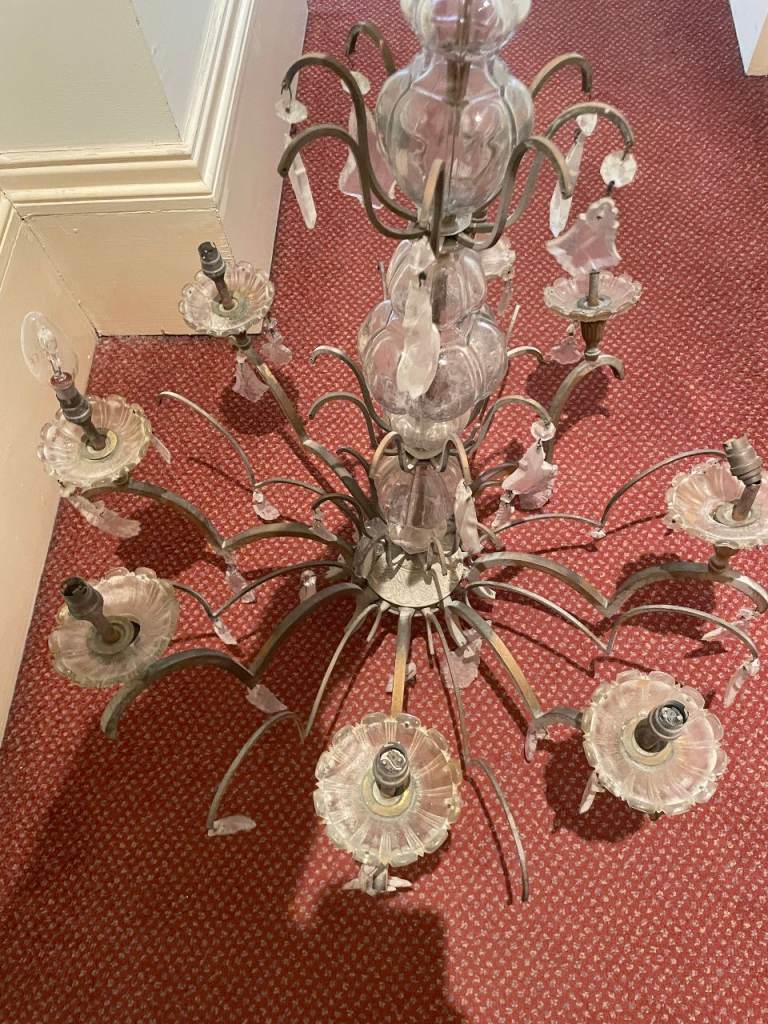 Chandeliers and Light Fittings Job Lot Vintage Style
