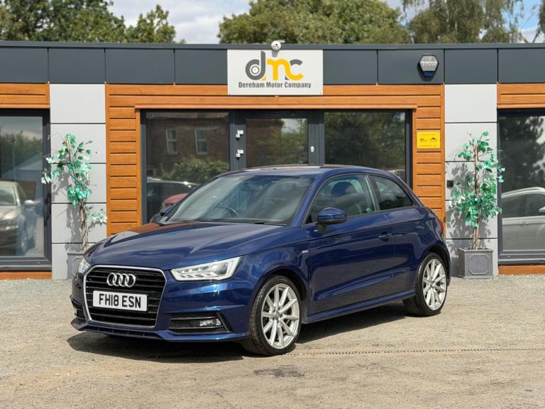 2018 Audi A1 1.0 TFSI S line Euro 6 (s/s) 3dr (Nav) HATCHBACK Petrol Manual