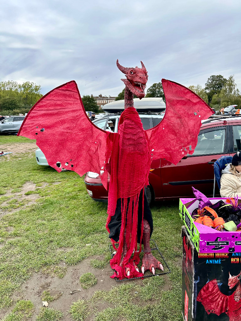 6ft Animated Talking Dragon Decoration 