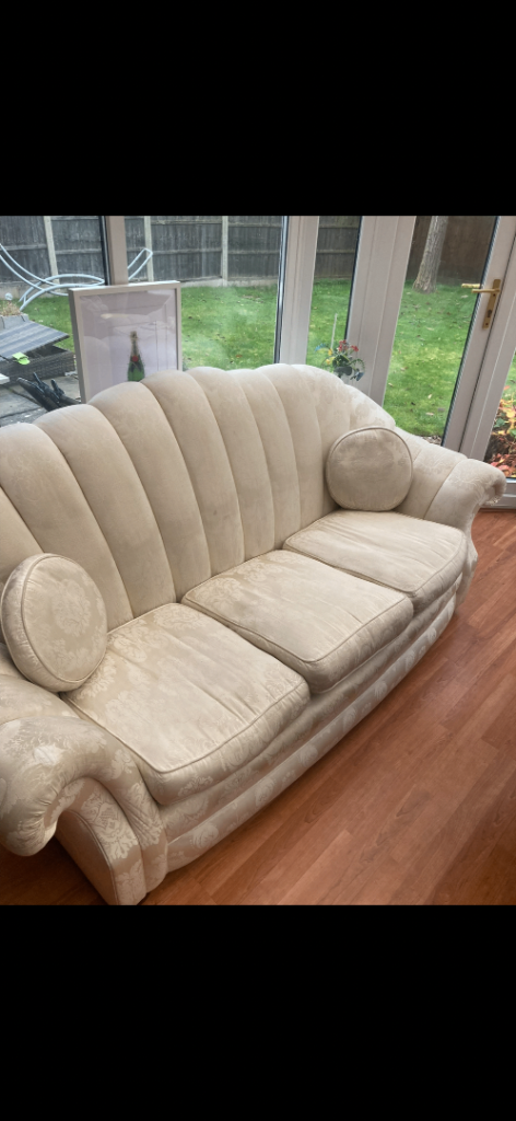 Sofa and chair