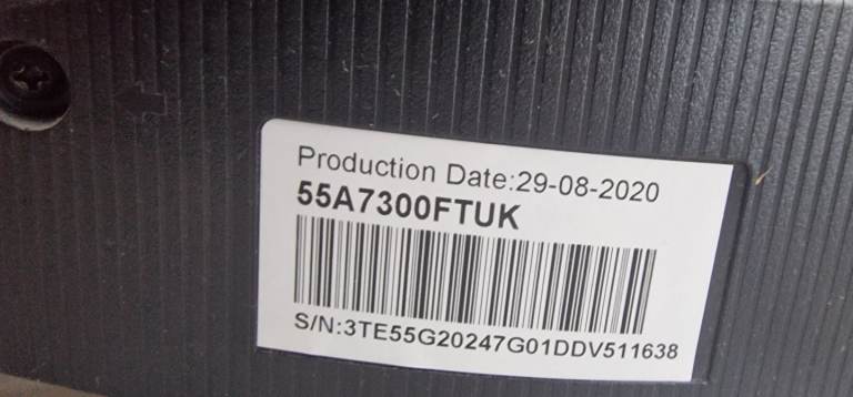 Hisense 55" 4k smart tv _ can deliver