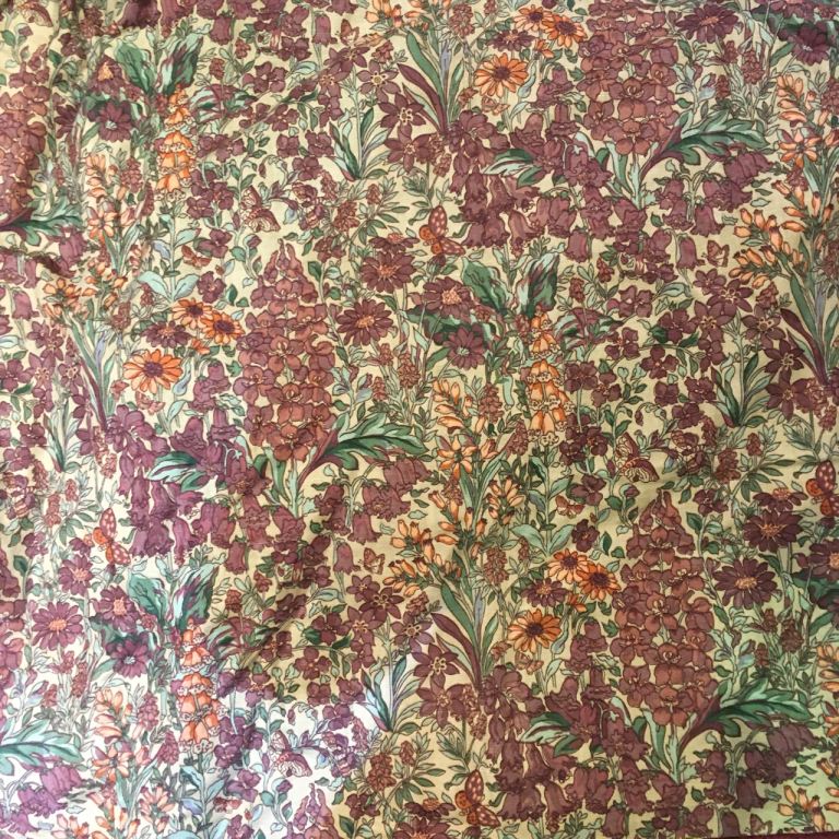 LIBERTY FLORAL VINTAGE CURTAINS