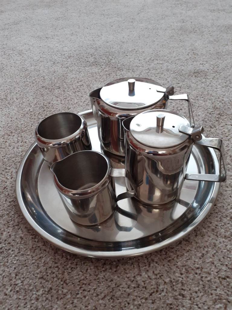 image for Stainless Steel Tea Set