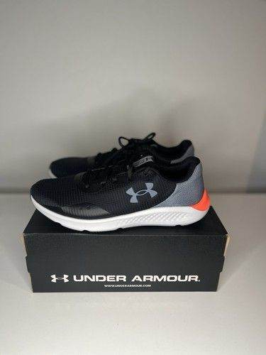 Under Armour Men's Charged Pursuit 3 Twist Running Shoe UK Size 9.5 Orange And Black