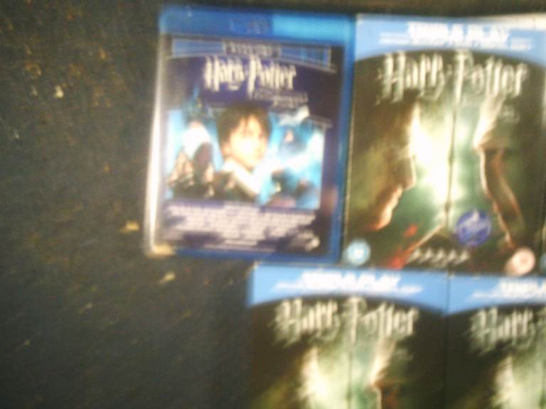 6x HARRY POTTER TRIPLE PLAY BLU RAYS BUNDLE NICE CLEAN DISCS £2.50 EACH  PICKUP OR POST ?