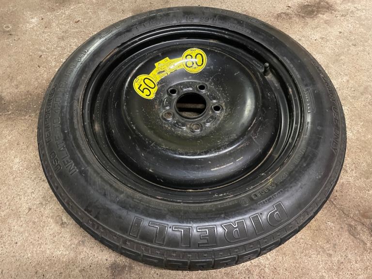 Space saver wheel and tyre. 5x108 