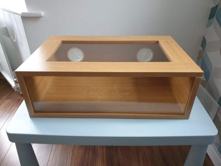 60cm x 37cm Vivarium – Clean & Ready for Use
