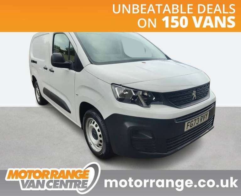 2023 Peugeot Partner 950 1.5 BlueHDi 100 Professional Premium + Van LWB Panel Van DIESEL Manual