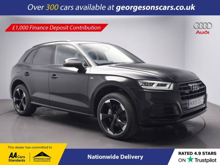 2019 Audi Q5 2.0 TDI 40 Black Edition SUV 5dr Diesel S Tronic quattro Euro 6 (s/s) (190  ESTATE D...