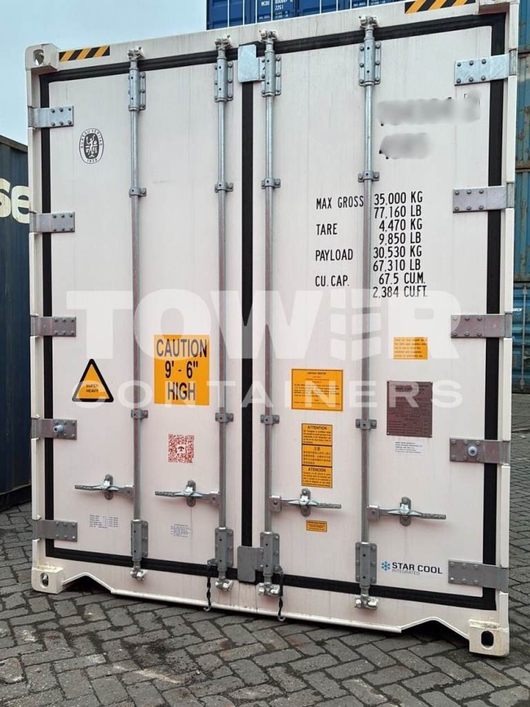40ft Refrigerated Shipping Container (First trip / one way)
