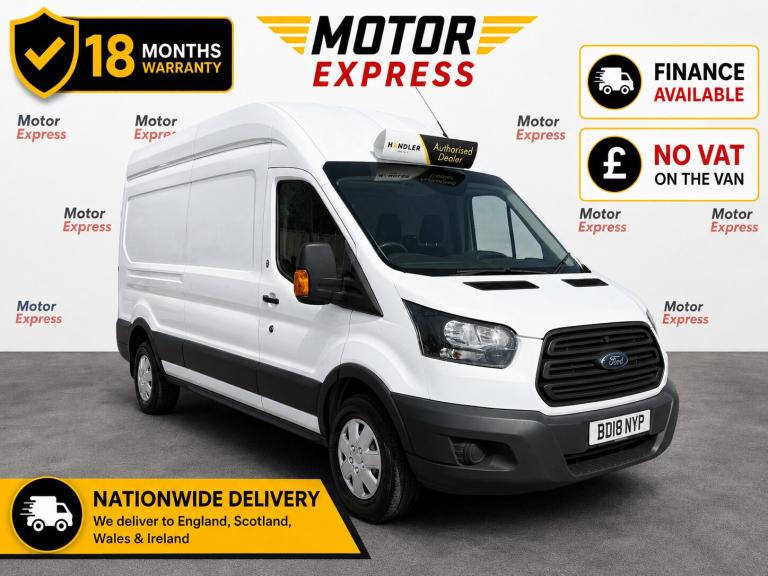2018 Ford Transit 2.0 TDCi 130ps H3 Van PANEL VAN Diesel Manual