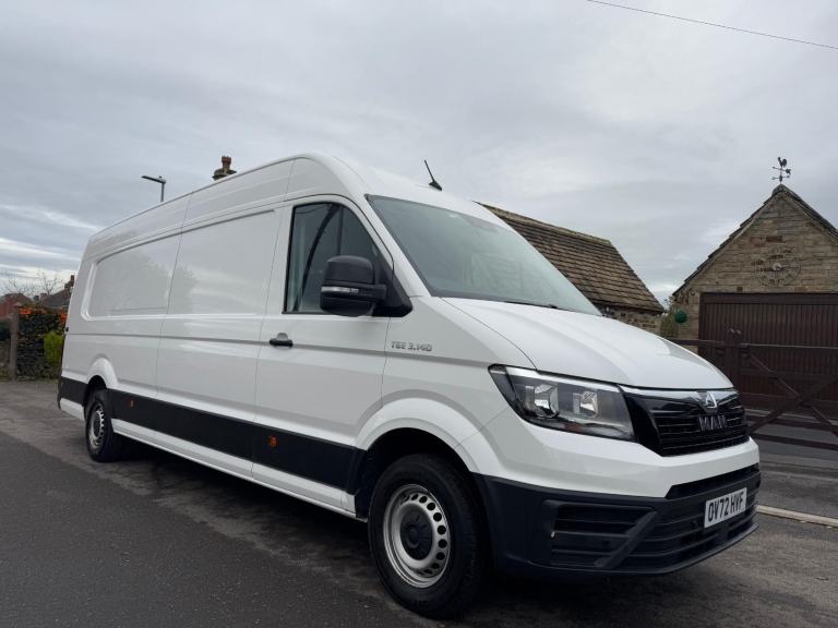 2022 MAN TGE 2022 MAN TGE 2.0 3140D LION XC XLWB HIGH ROOF EURO 6 PANEL VAN Dies