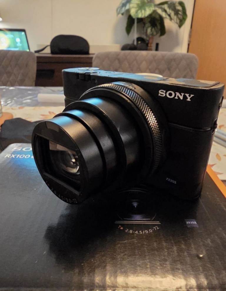 image for Sony Cyber-Shot RX100 VII Compact Camera - Black