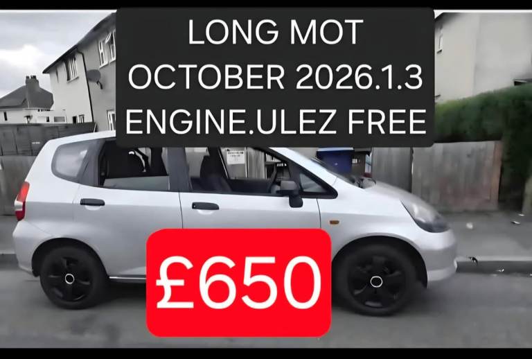 Honda, JAZZ, 1.3 Engine Ulez Free 
