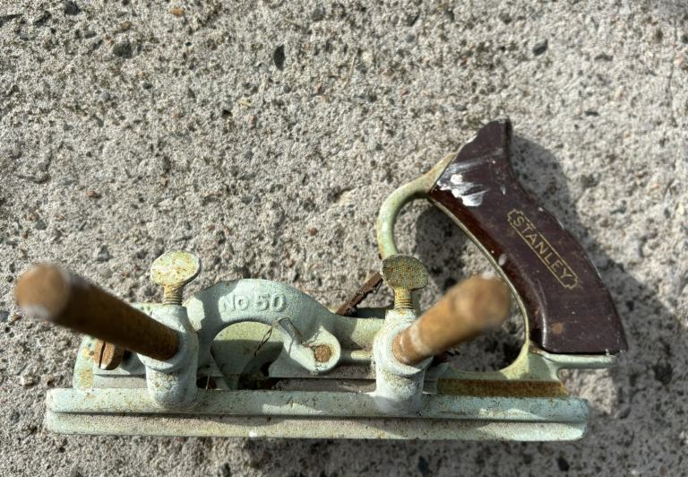 Vintage Stanley No 50 Combination Plough Plane 