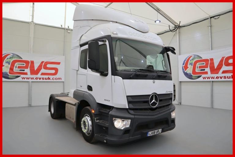 2018 (18 PLATE) Mercedes Benz Actros 1843 4x2 Euro 6 Tractor Units
