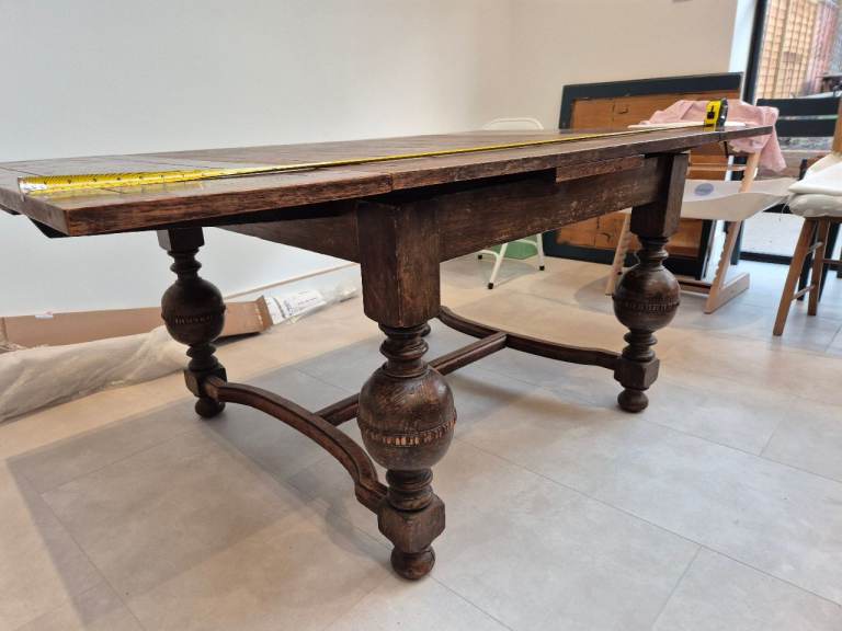 Antique dining table