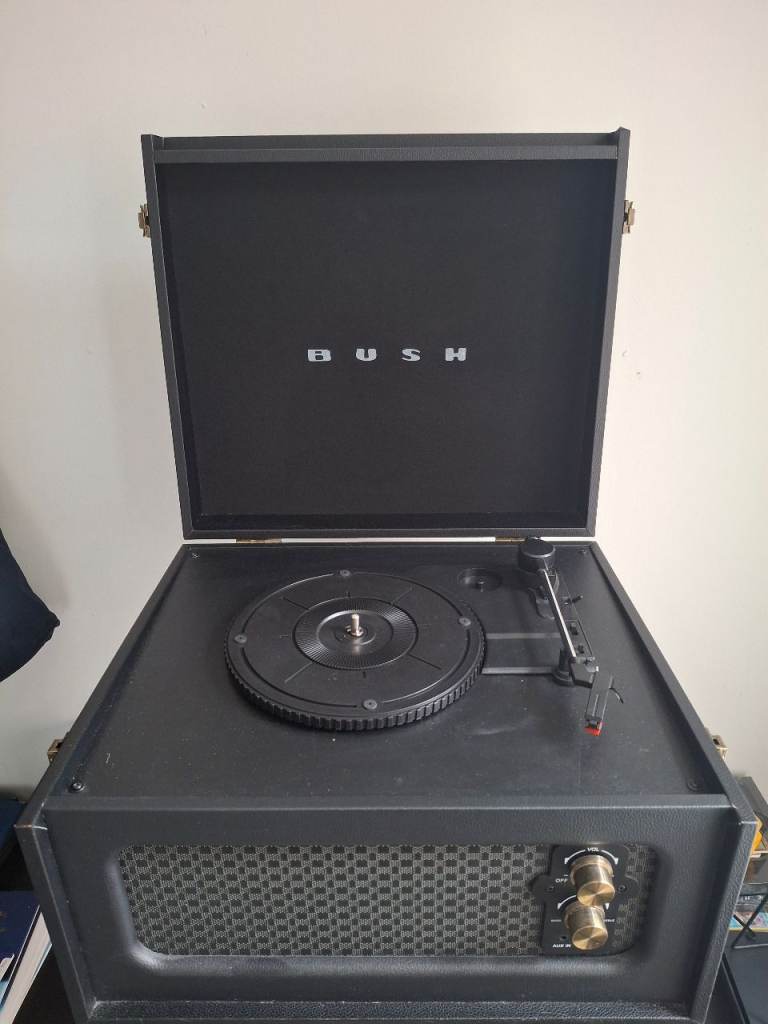 Bush Classic Retro Belt-Drive Bluetooth Stereo Record Player