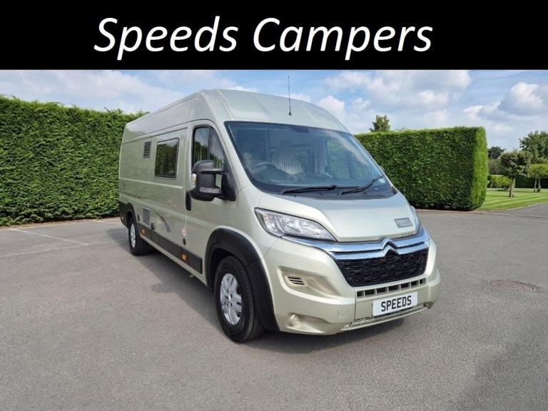 WildAx Solaris XL Family Camper with Bunk Beds. 4 BERTH - 4 BELTED SEATS 