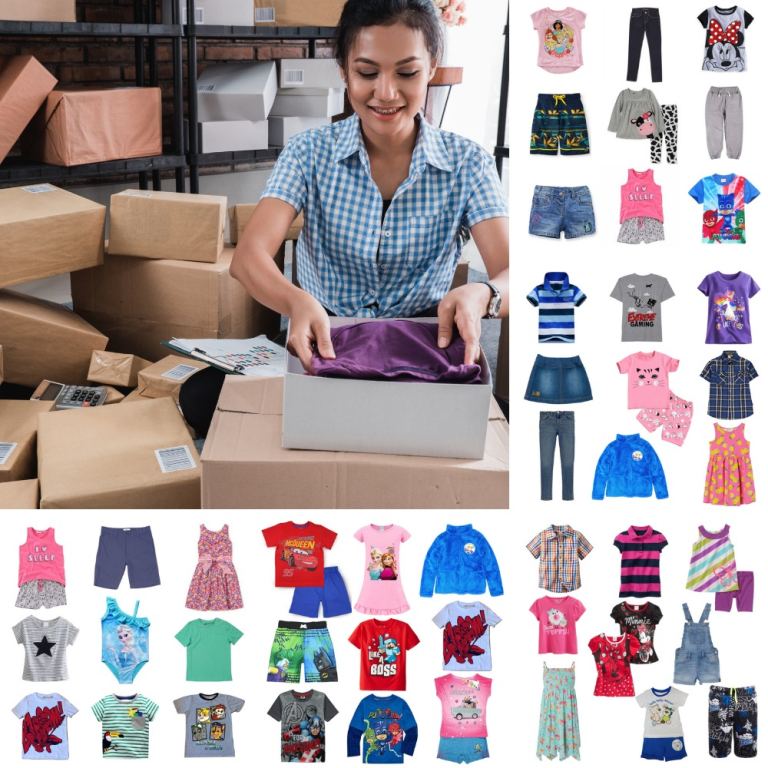 Wholesale Children's clothing parcels available for resellers / traders