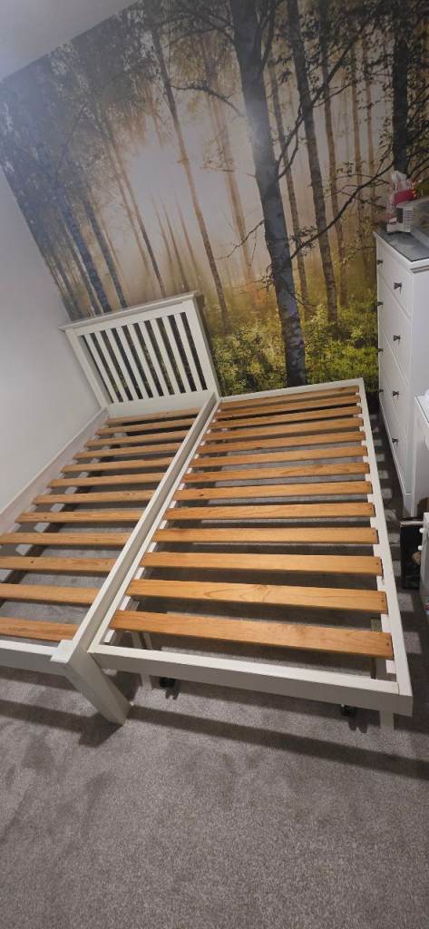 image for Single bed with trundle