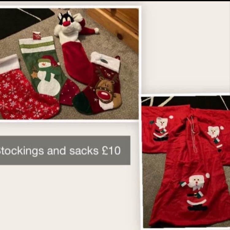 Christmas stockings and bags 