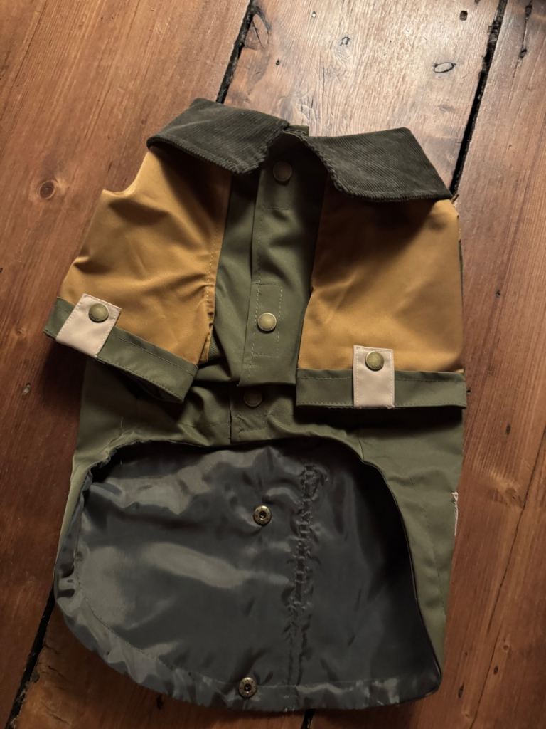 Joules dog rain coat (M)