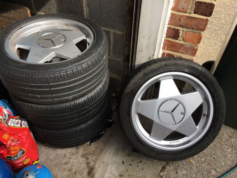 Borbet A 17 inch alloy wheels, Mercedes. *MAKE ME AN OFFER *