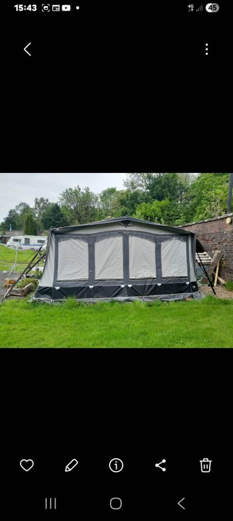 Caravan all seasons awning