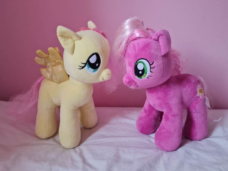 2 my little pony toys from build a bear