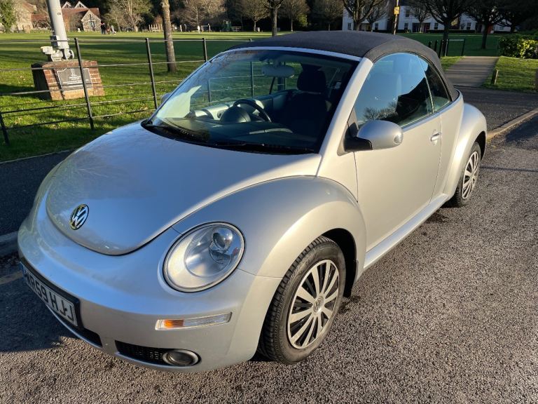 Volkswagen, BEETLE, Convertible. Last two Owners ladies. A fun ragtop with four comfortable seats!