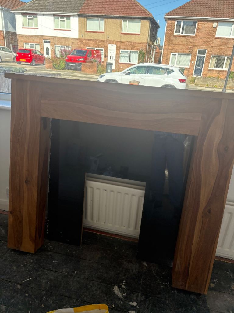 Wooden Fireplace Surround - Good Condition